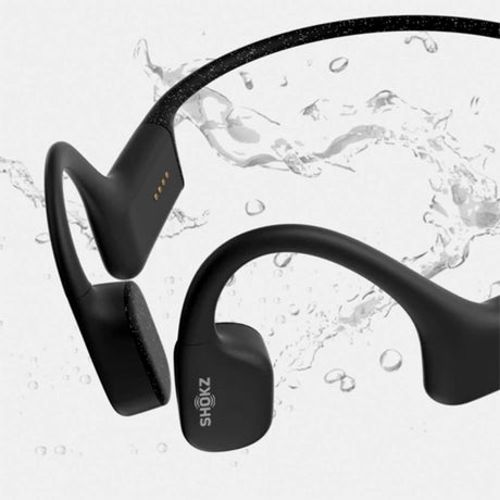 Shokz OpenSwim - Wireless Swimming Headphones - Black