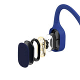 Shokz OpenSwim - Wireless Swimming Headphones - Blue