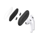 KeyBudz AirDockz Magnetic Holder for Airpods 2 pcs. - Black