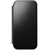 iPhone 18 Pro Nomad Modern Horween Leather Folio Case - MagSafe Compatible - Black