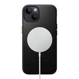 iPhone 14 Nomad Modern Leather Case - MagSafe Compatible - Black