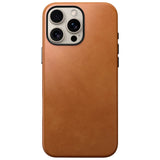 iPhone 16 Nomad Pro Traditional Leather Case - MagSafe Compatible - Tan