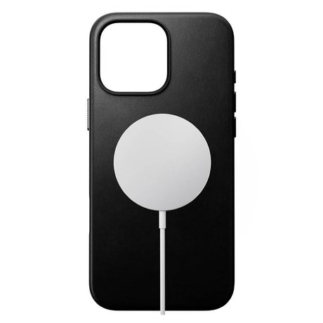 iPhone 16 Nomad Pro Max Traditional Leather Case - MagSafe Compatible - Black