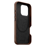 iPhone 16 Nomad Pro Traditional Leather Case - MagSafe Compatible - Brown