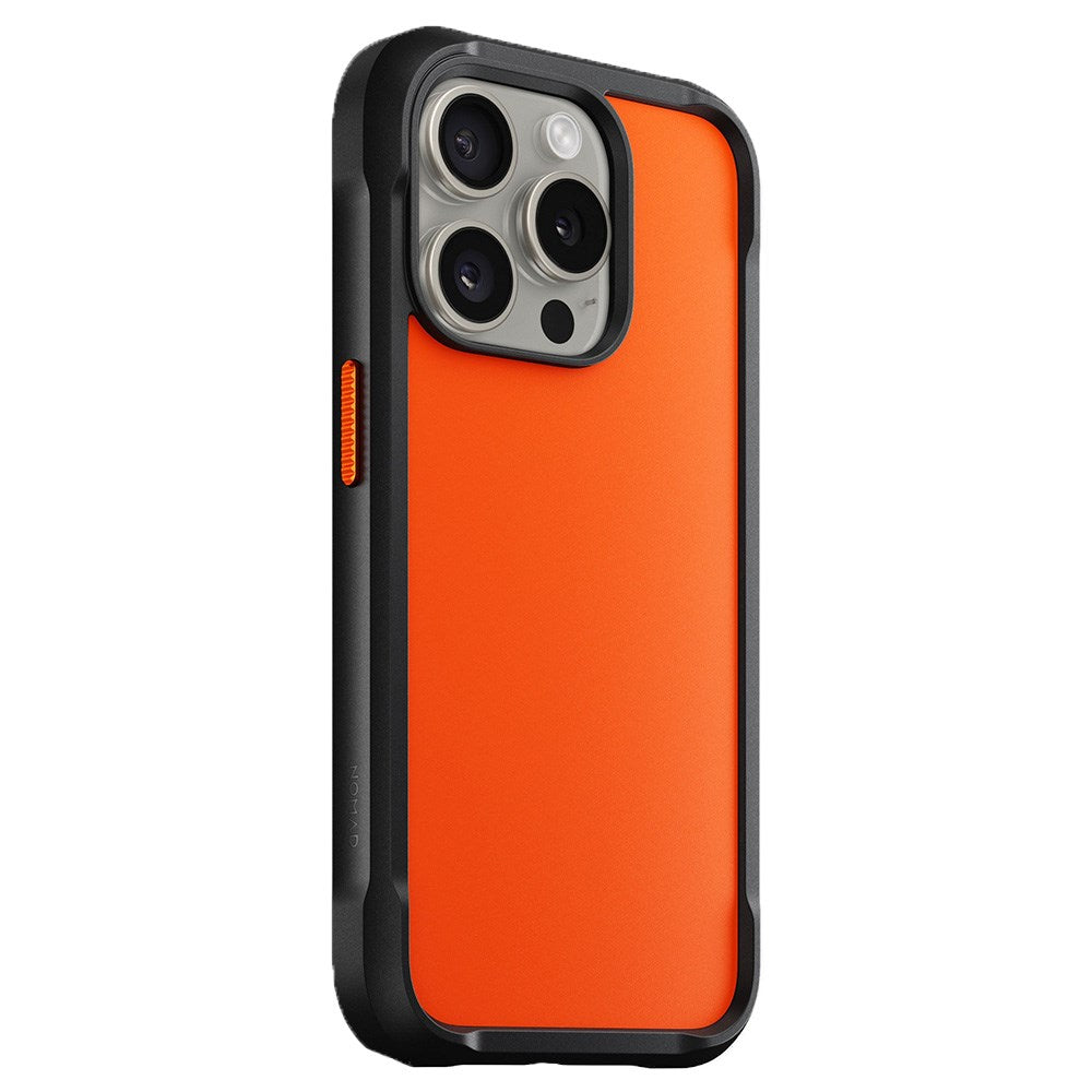 iPhone 15 Pro Nomad Rugged Case - MagSafe Compatible - Orange