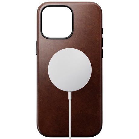 iPhone 16 Pro Max Modern Nomad Horween Leather Case - MagSafe Compatible - Brown