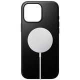 iPhone 16 Pro Max Nomad Modern Leather Case - MagSafe Compatible - Black