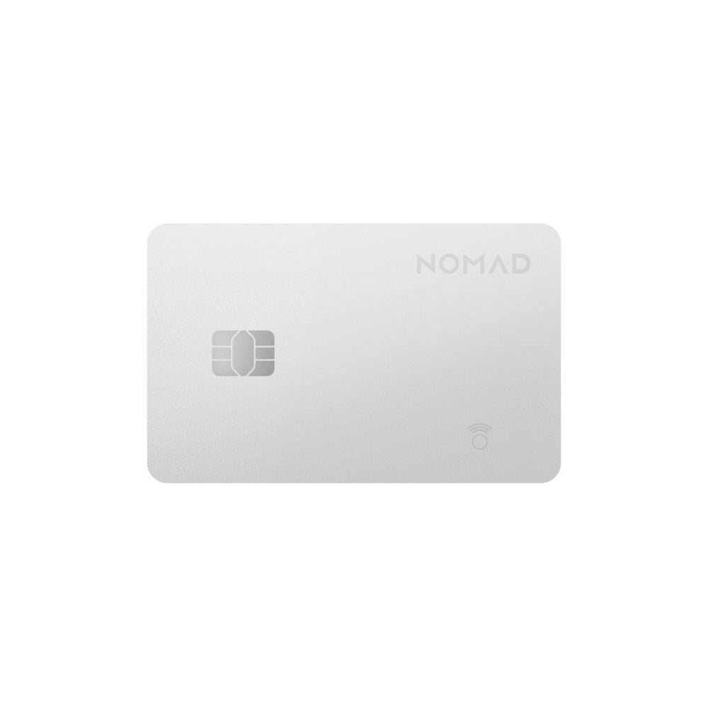 Nomad GPS Tracking Card Pro - Apple Find My Compatible - White