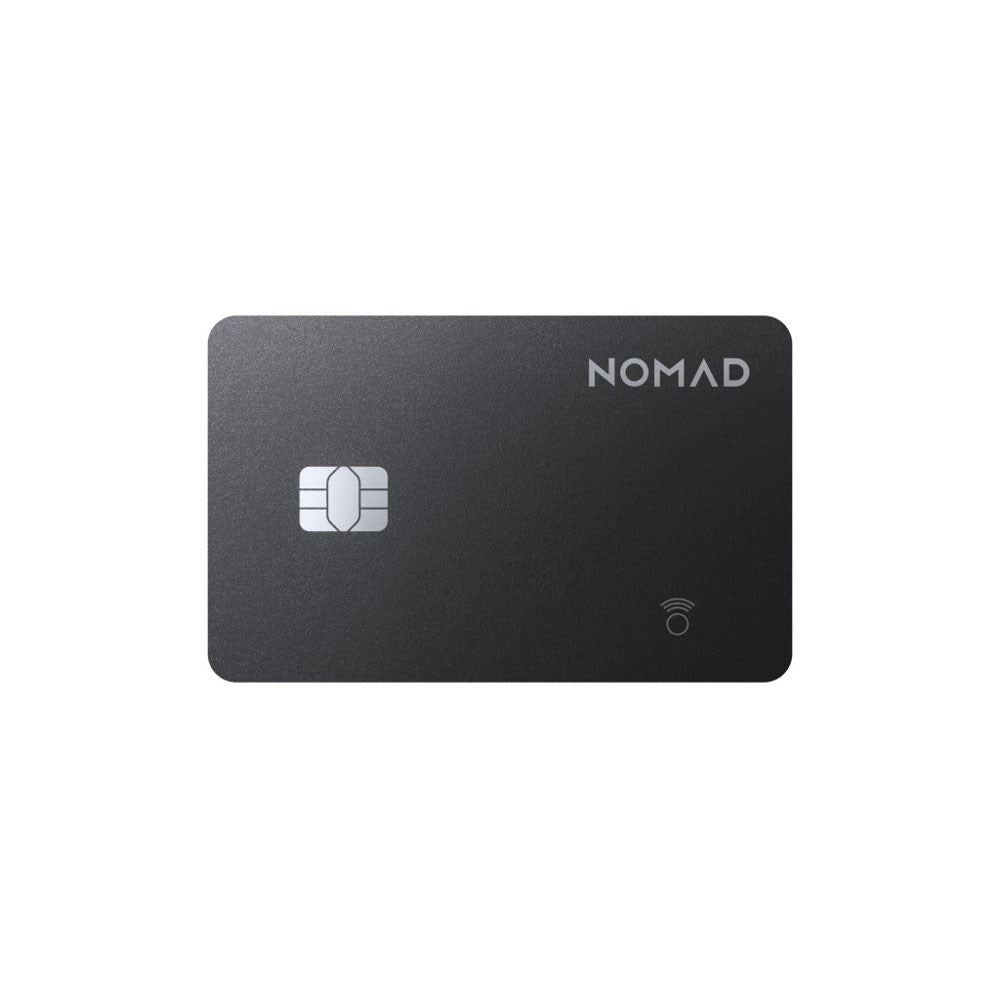 Nomad GPS Tracking Card Pro - Apple Find My Compatible - Black