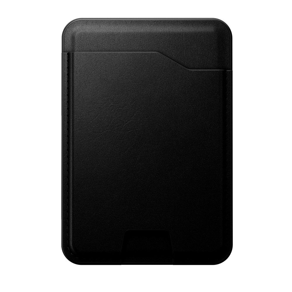 Nomad Ecco Leather Mag Wallet with Apple Find My - MagSafe Compatible - Black