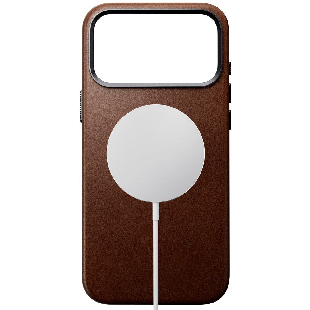 Nomad iPhone 17 Pro Max Traditional Leather Case - MagSafe Compatible - Brown
