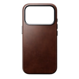 Nomad iPhone 17 Pro Traditional Horween Leather Case - MagSafe Compatible - Rustic Brown