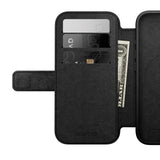 Nomad iPhone 17 Modern Leather Folio Case - MagSafe Compatible - Black