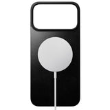 Nomad iPhone 17 Pro Magnetic Horween Leather Back Case - MagSafe Compatible - Black
