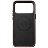 iPhone 18 Pro Nomad Traditional Horween Leather Case - MagSafe Compatible - Rustic Brown