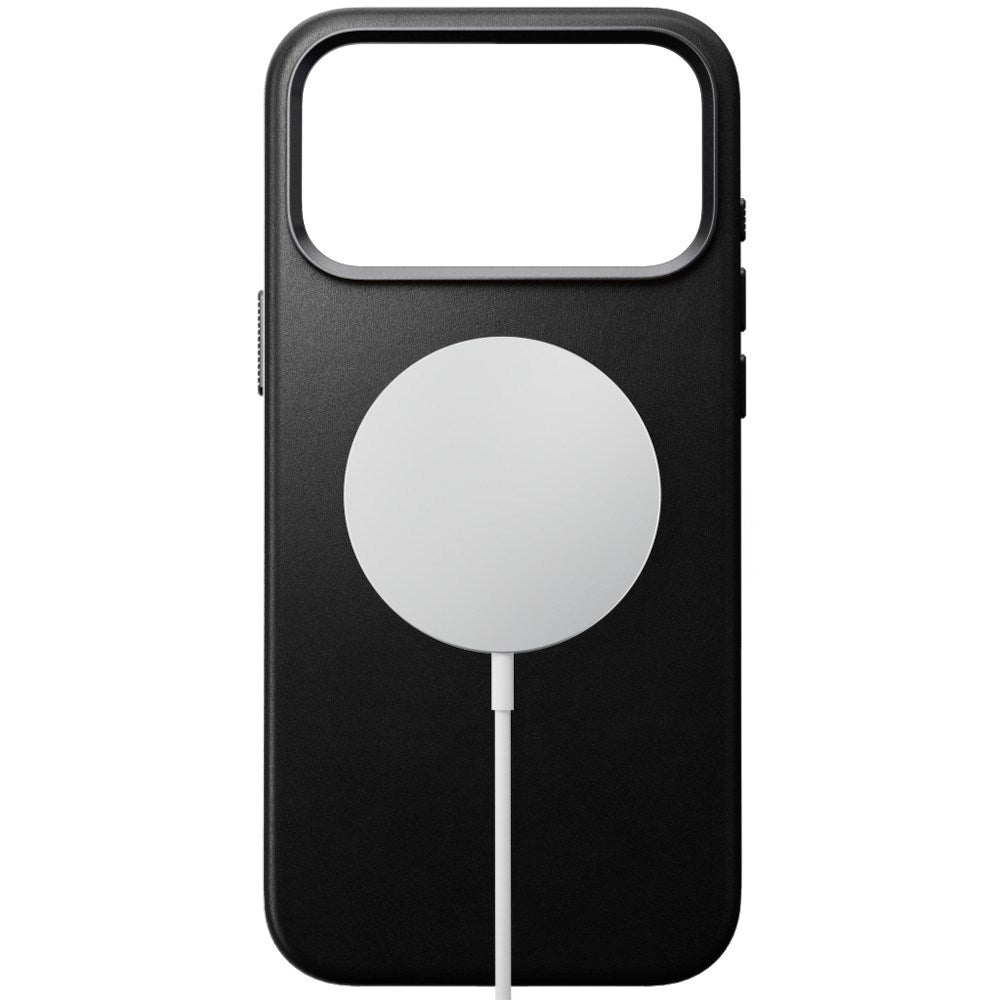 iPhone 18 Pro Nomad Traditional Leather Case - MagSafe Compatible - Black