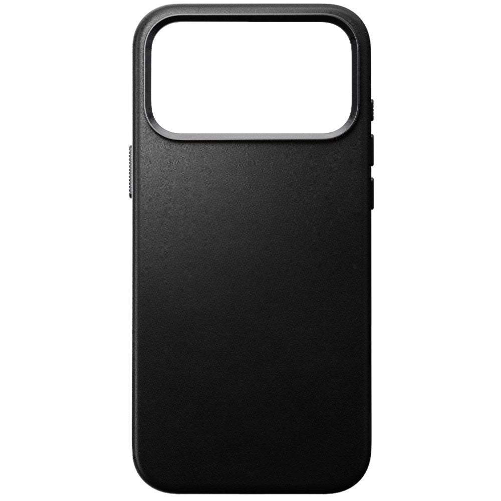 iPhone 18 Pro Max Nomad Traditional Leather Case - MagSafe Compatible - Black