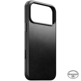 iPhone 18 Pro Max Nomad Traditional Horween Leather Case - MagSafe Compatible - Black