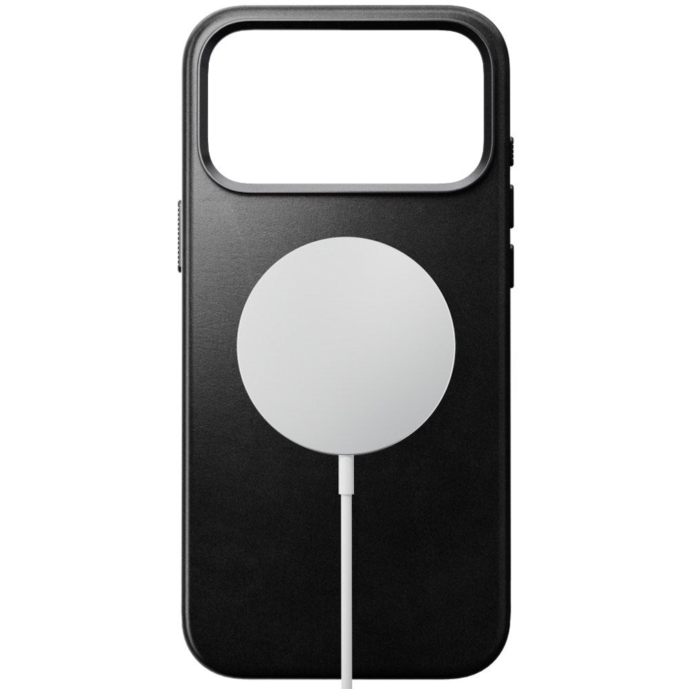iPhone 18 Pro Max Nomad Traditional Horween Leather Case - MagSafe Compatible - Black