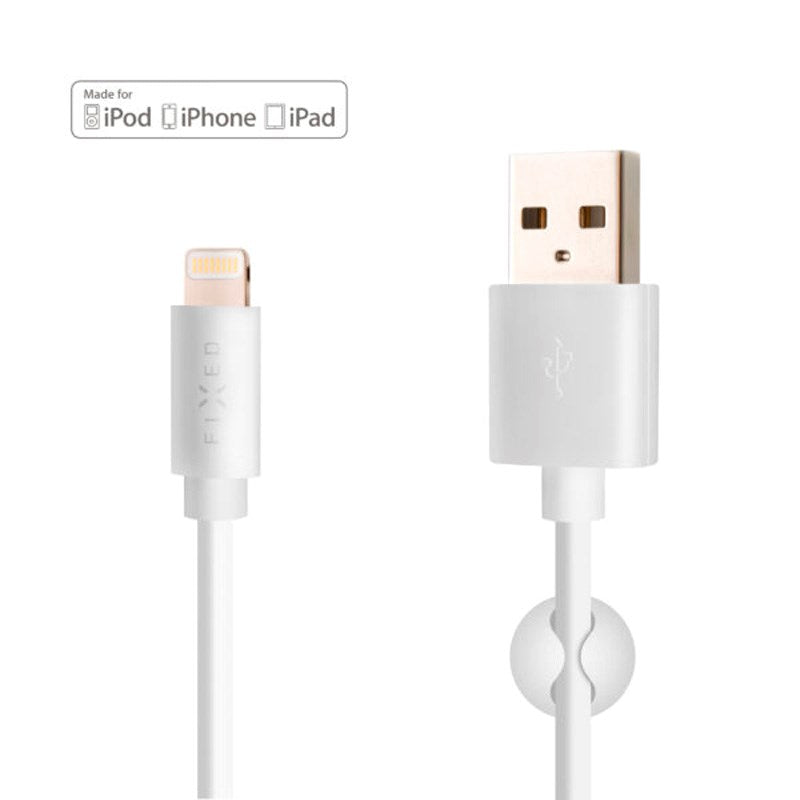 Fixed USB-A to Lightning Cable 2m - White