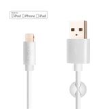 Fixed USB-A to Lightning Cable 2m - White