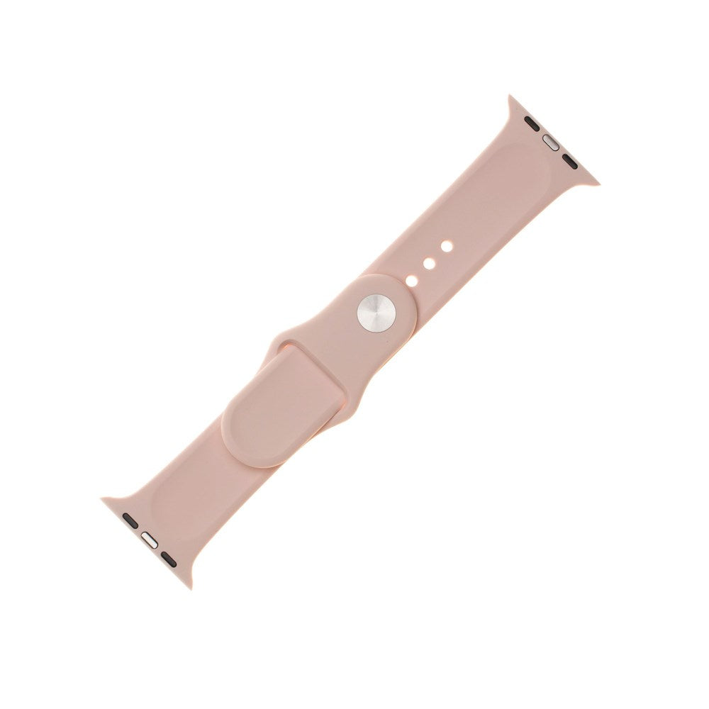 Fixed Apple Watch (42 / 44 / 45 / SE / 49mm) Silicone Strap Set - Pink