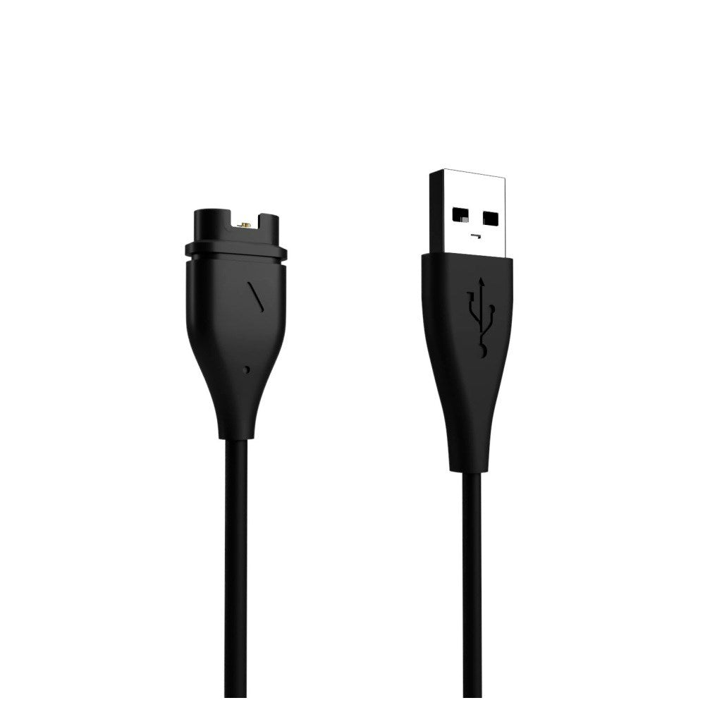 Fixed USB-A Charging Cable for Garmin Smartwatch - Black