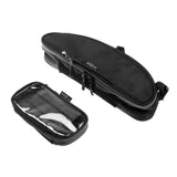 Fixed Protective Mobile Bag for Bicycle and Motorcycle Handlebars - Max Mobile: 175 x 85mm - Black