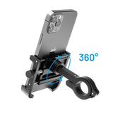 Fixed Bikee ALU 2 Mobile Holder for Bicycle / Motorcycle Handlebars - Max Mobile Width: 54-100 mm - Black