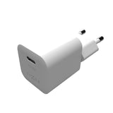 Fixed 25W PD USB-C Fast Wall Charger - White