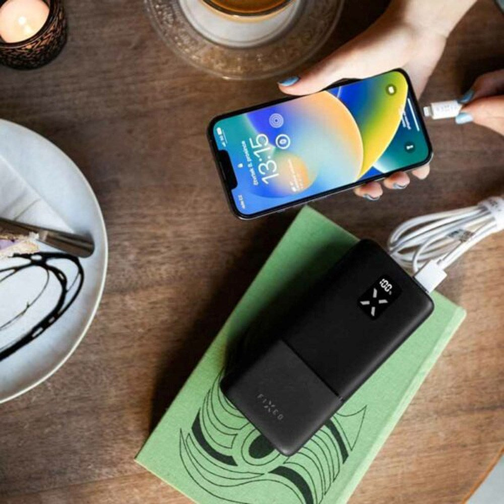 Fixed Zen 20 2 x USB-A 1 x USB-C PD 20W Power Bank 20,000 mAh - Black