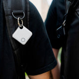 Fixed Tag - Bluetooth GPS Tracker - Apple Find My Compatible - Black