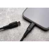 Fixed Liquid USB-C to USB-C Cable 60W - 0.5m - Black