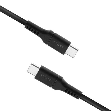 Fixed Liquid USB-C to USB-C Cable 60W - 1.2m - Black