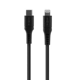 Fixed Liquid USB-C to Lightning Cable 60W - 0.5m - Black