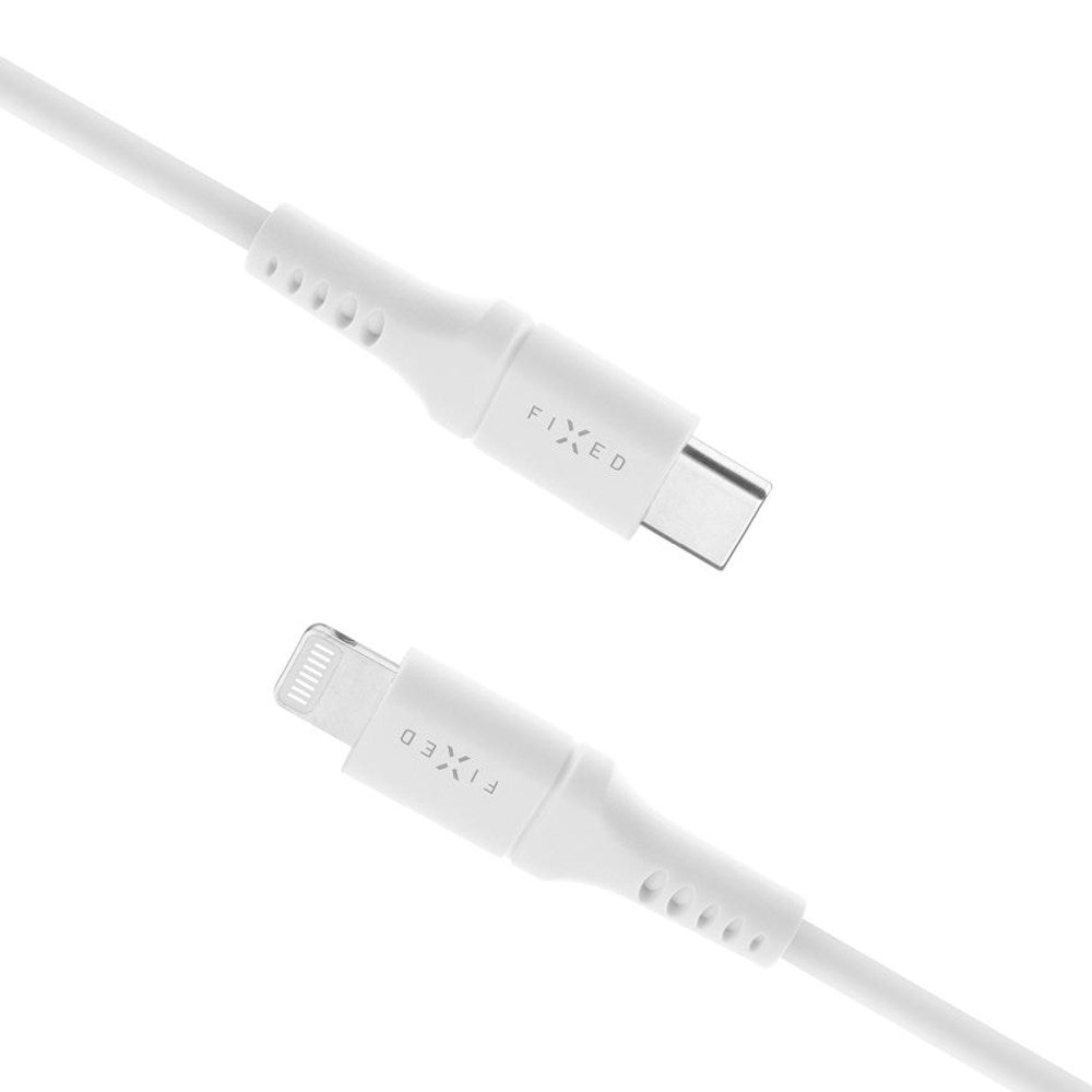 Fixed Liquid USB-C to Lightning Cable 60W - 0.5m - White