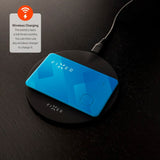 Fixed Tag Card - Bluetooth GPS Tracker - Apple Find My Compatible - Blue