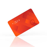 Fixed Tag Card - Bluetooth GPS Tracker - Apple Find My Compatible - Orange