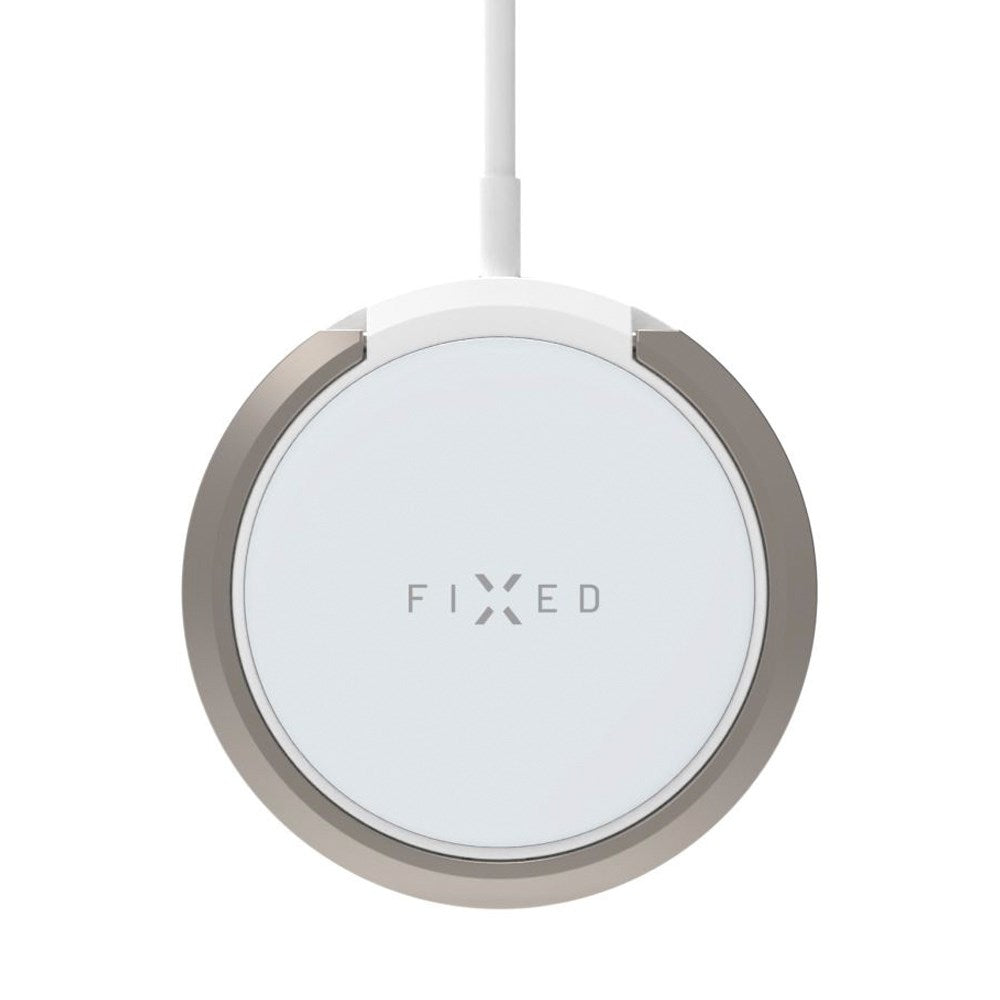 Fixed MagPad Magnetic 15W Wireless Charger - MagSafe Compatible - White