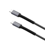 Fixed Armor USB-C to USB-C PD Cable 240W with Reinforced Ends - 2m - Grey