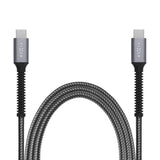 Fixed Armor USB-C to USB-C PD Cable 240W with Reinforced Ends - 2m - Grey