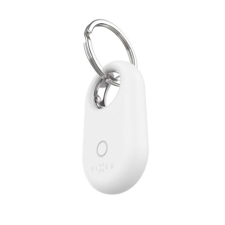 Fixed Silky Silicone Case for Samsung Galaxy SmartTag 2 - White