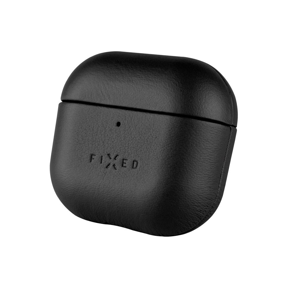 Fixed Apple AirPods (4th Gen) Genuine Leather Case - Black