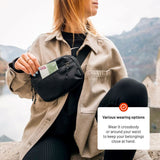 Fixed Camino Belt Bag - 1.5l - Black