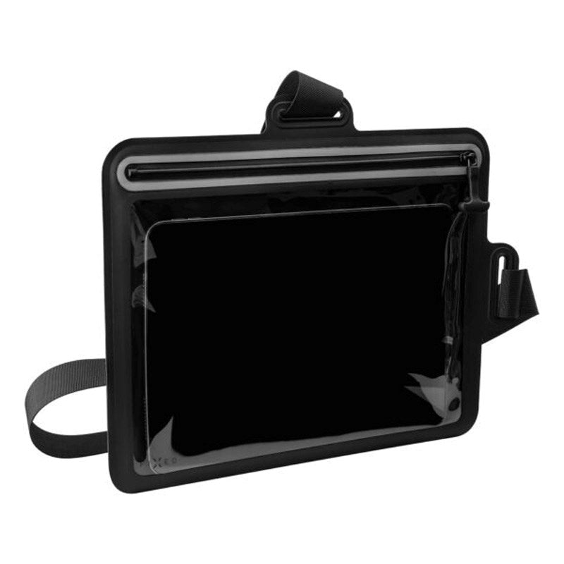 Fixed Waterproof Tablet Case (Max. Dimensions: 297 x 223mm) - Black / Transparent