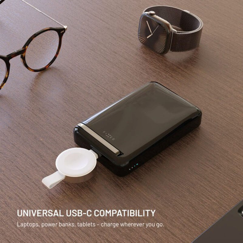 Fixed 5W Apple Watch Wireless Charger with USB-C - White