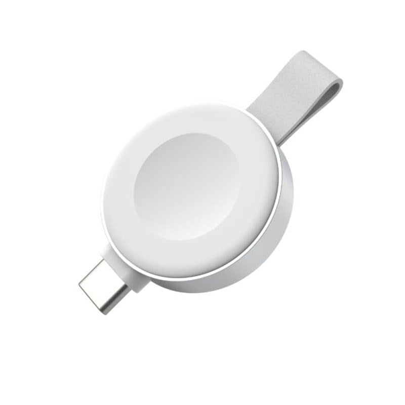 Fixed 5W Apple Watch Wireless Charger with USB-C - White