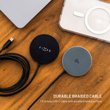 Fixed MagPad 15W Wireless Charger - MagSafe / Qi2 Compatible - Black