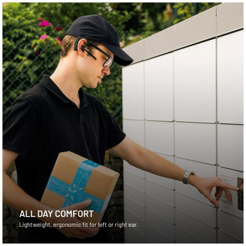 Fixed Talk Pro Wireless Headset with ENC - Open-Ear - Black