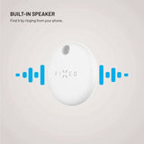 Fixed Tag Dual - Bluetooth GPS Tracker - Apple Find My / Find Hub Compatible - White